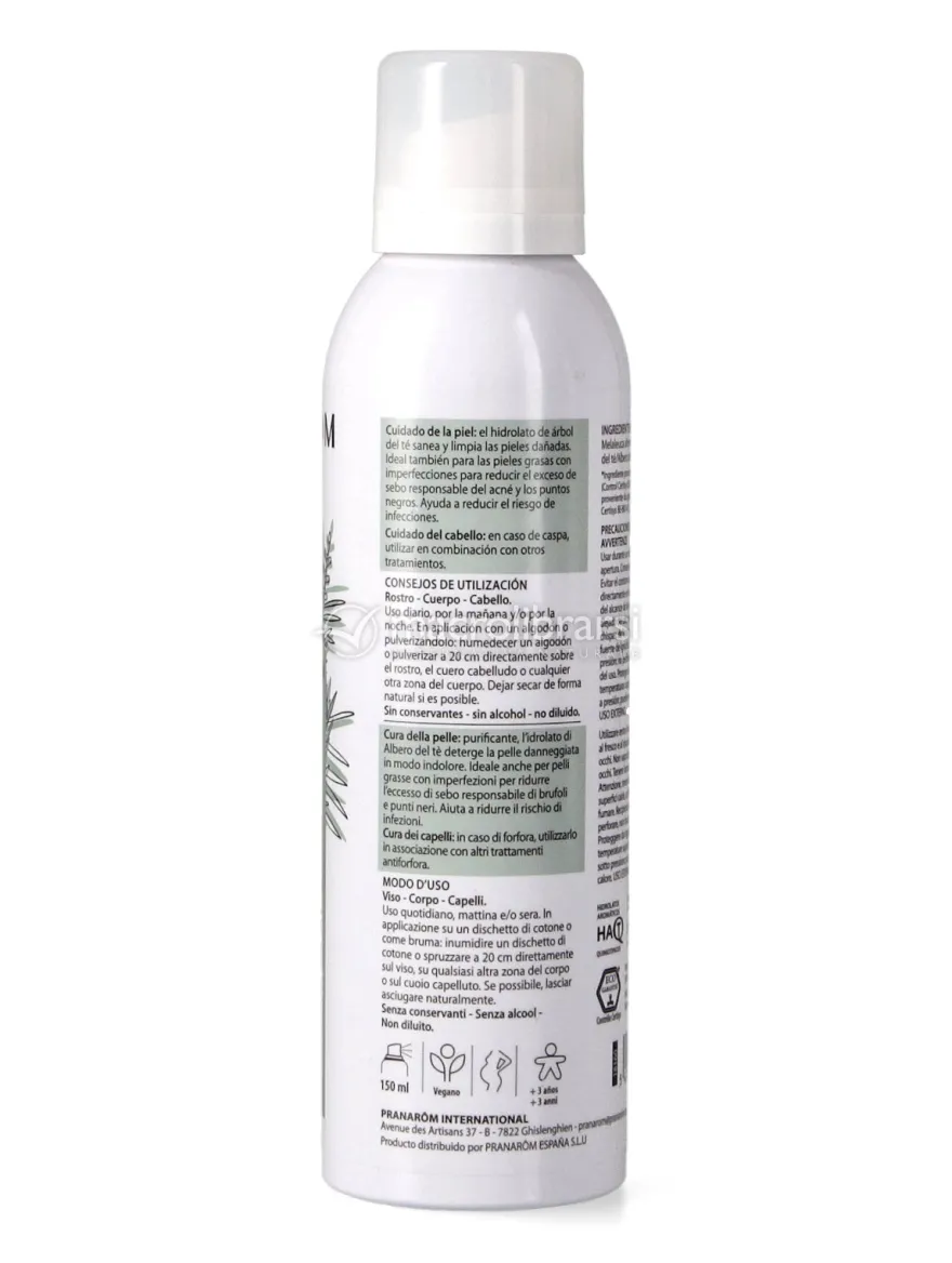 Idrolato Albero del Tè Bio