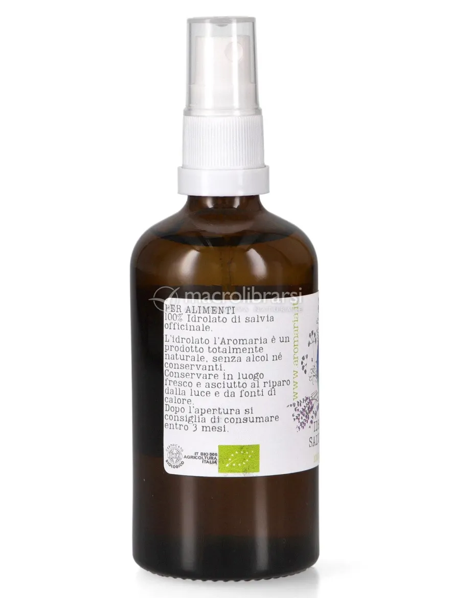 Idrolato di Salvia Officinale Bio