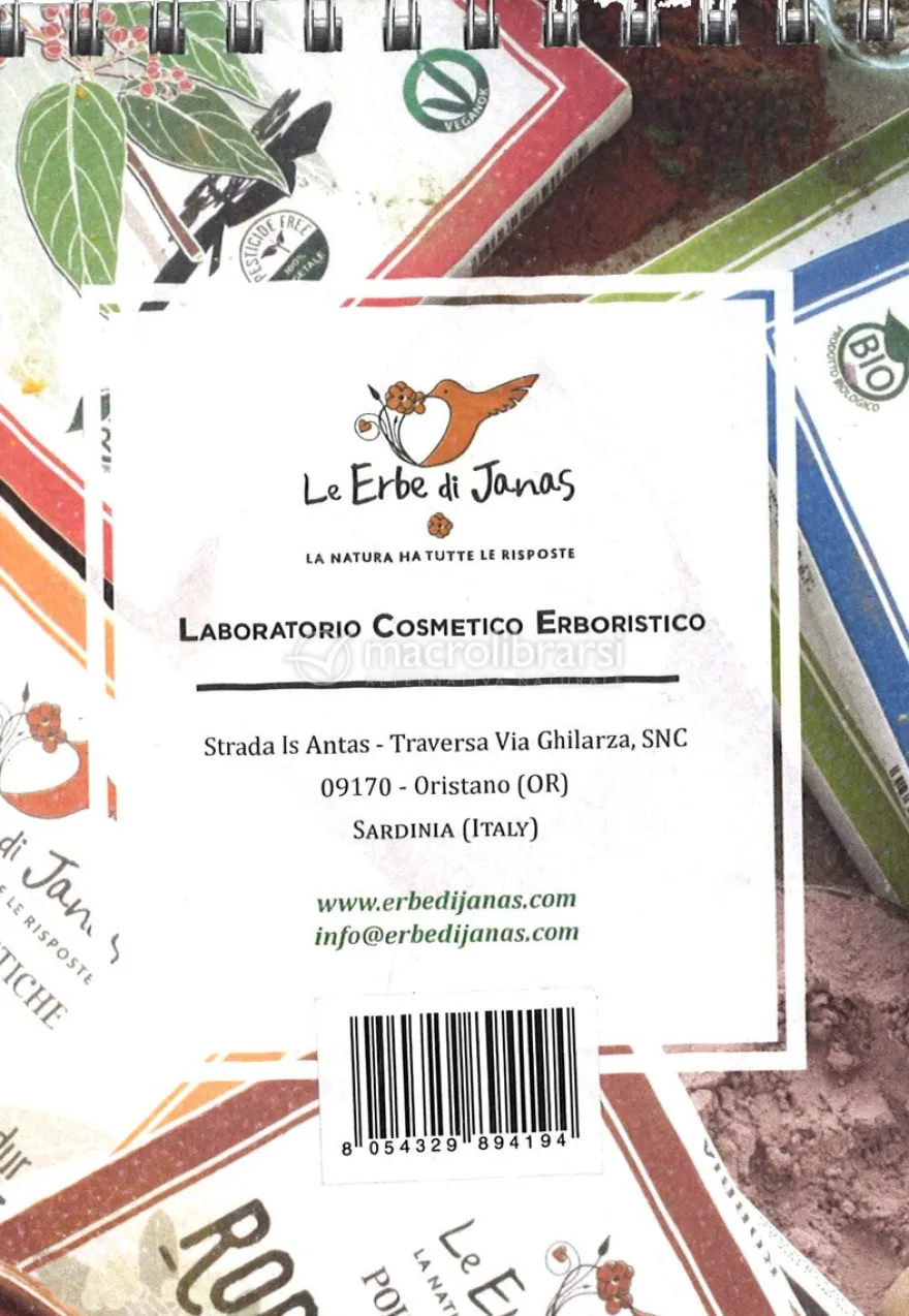 Il Blocco delle Erbe Cosmetiche in Polvere