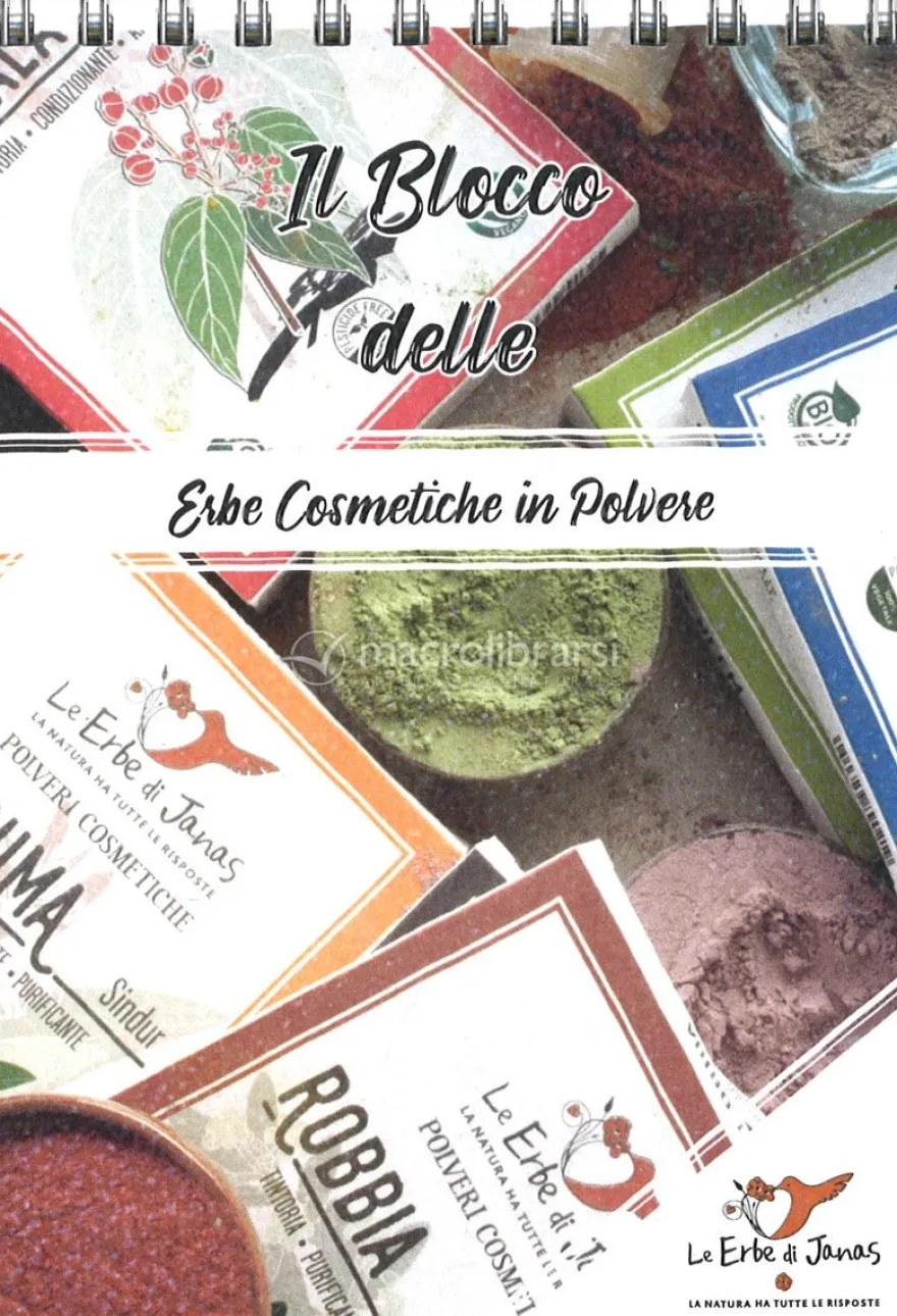 Il Blocco delle Erbe Cosmetiche in Polvere