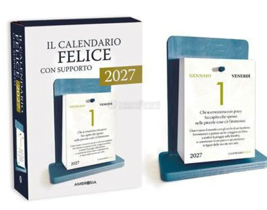 Il Calendario Felice 2027 - Con Supporto