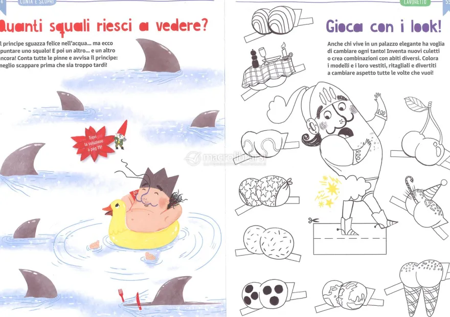 Il Cavaliere senza Chiappe - Giochi e Attività