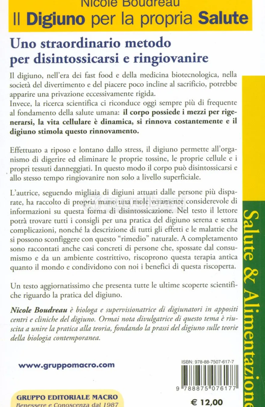 Il Digiuno per la Propria Salute
