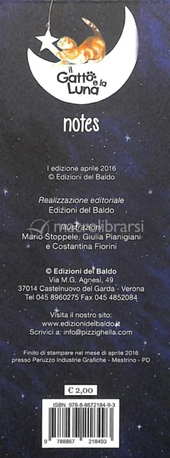 Il Gatto e la Luna Block Notes