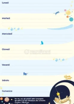 Il Gatto e la Luna - Settimanale di Appunti Importanti