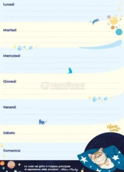 Il Gatto e la Luna - Settimanale di Appunti Importanti
