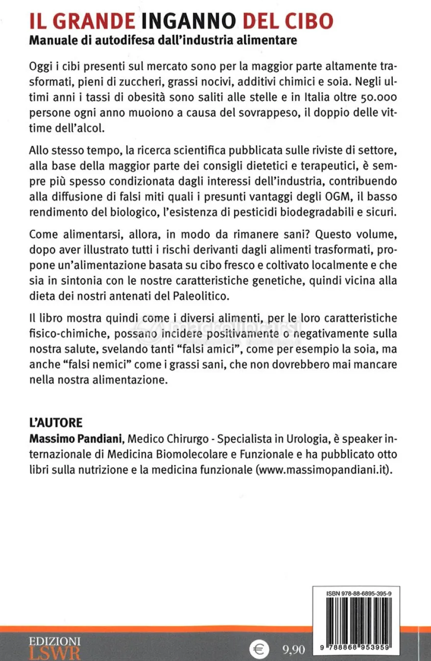 Il Grande Inganno del Cibo