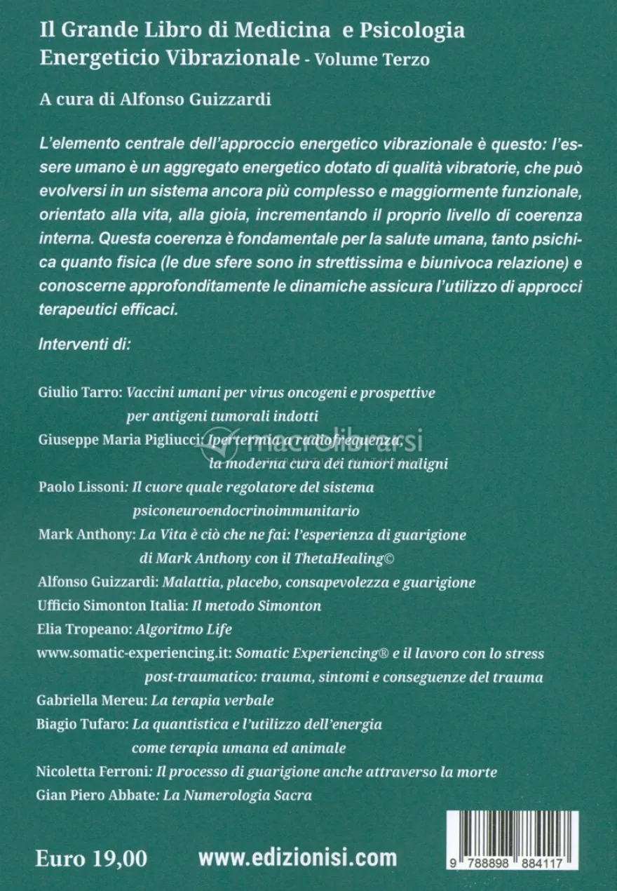 Il Grande Libro di Medicina e Psicologia Energetico Vibrazionale - Volume Terzo