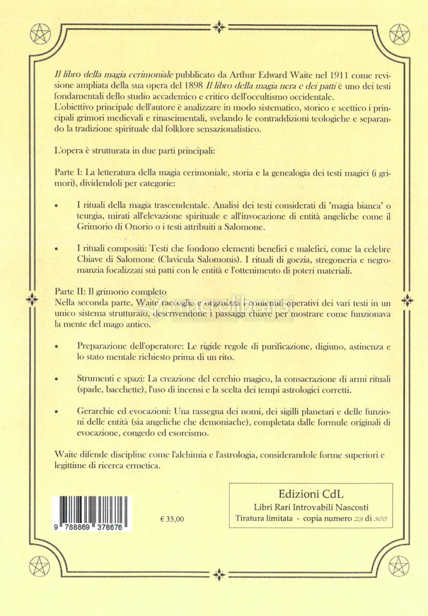 Il Libro della Magia Cerimoniale
