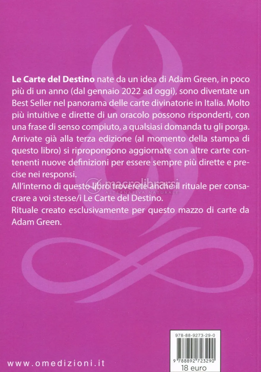 Il Libro delle Carte del Destino - Il Libro che Ti Spiega come Usarle