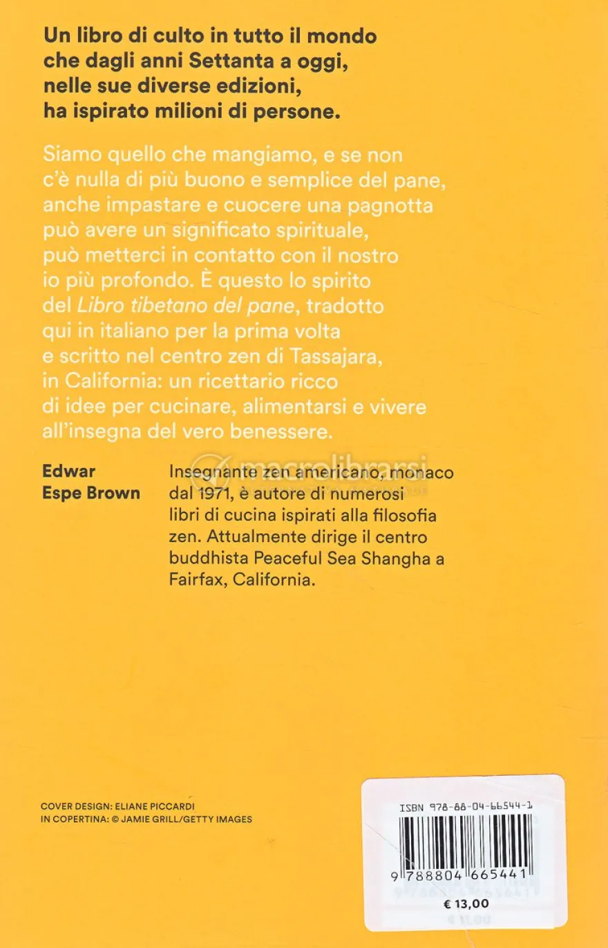 Il Libro Tibetano del Pane