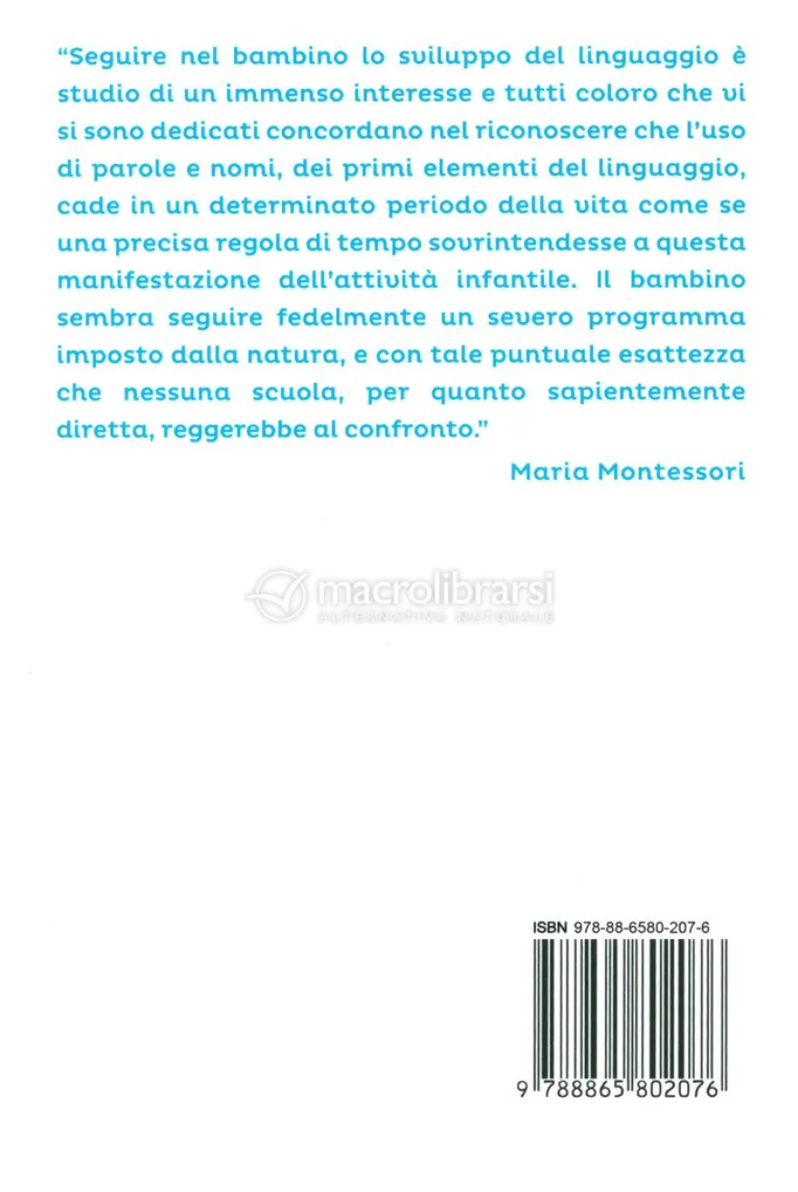 Il Linguaggio del Bambino Piccolo e il Pensiero Montessori
