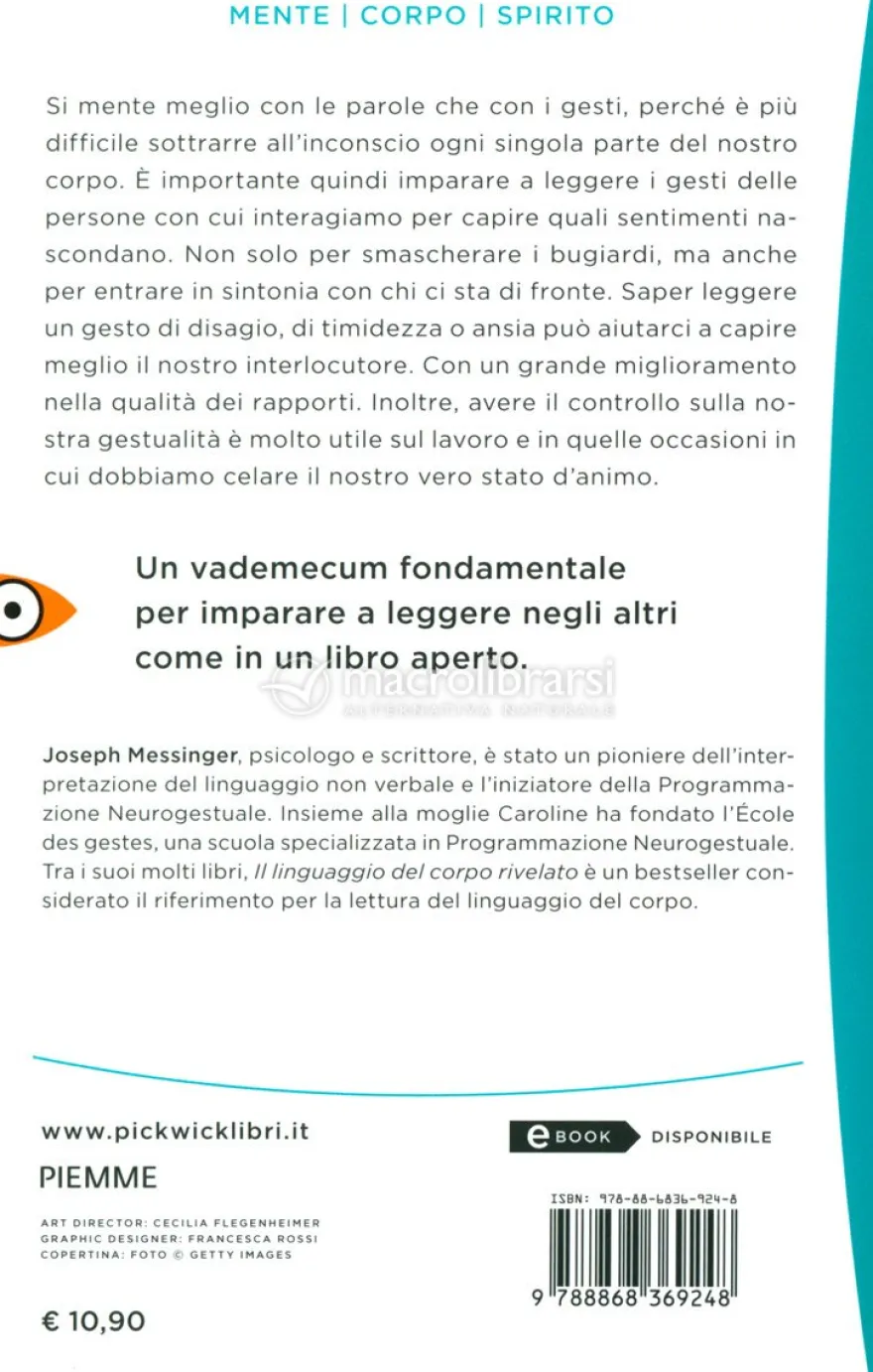 Il Linguaggio del Corpo Rivelato