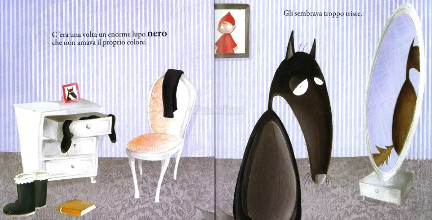 Il Lupo che Voleva Cambiare Colore