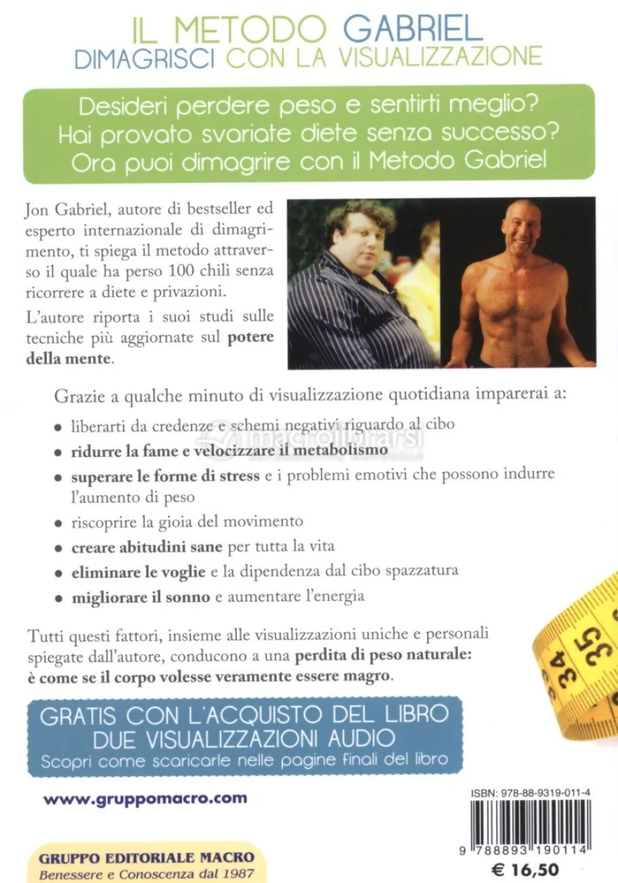 Il Metodo Gabriel - Dimagrisci con la Visualizzazione senza diete
