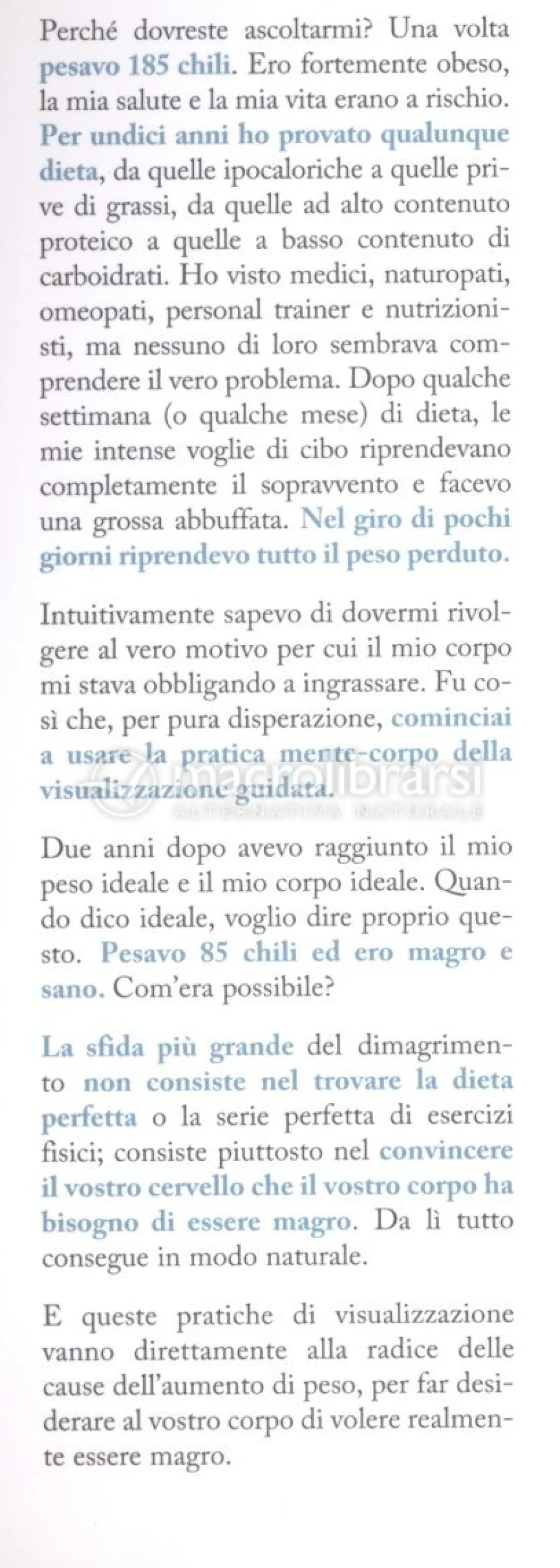 Il Metodo Gabriel - Dimagrisci con la Visualizzazione senza diete