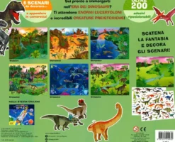 Il Mio Album Sticker Gigante dei Dinosauri