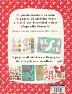 Il Mio Natale da Disegnare, Colorare, Decorare e Ritagliare