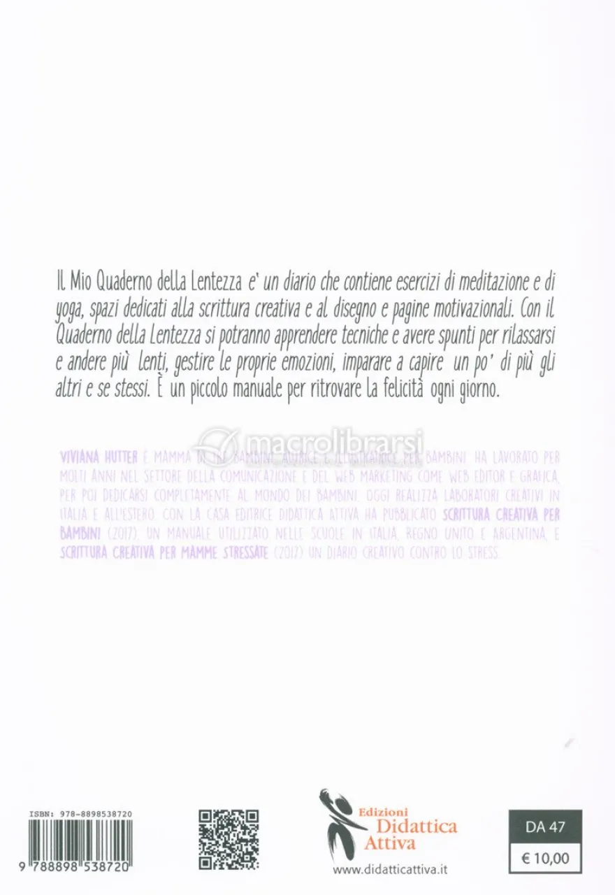 Il Mio Quaderno della Lentezza