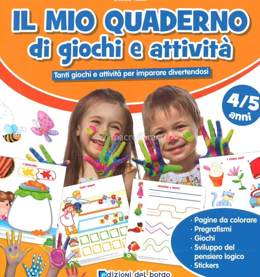 Il Mio Quaderno di Giochi e Attività - 4/5 Anni