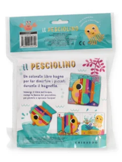 Il Pesciolino - Un Libro Bagno con Spruzzino