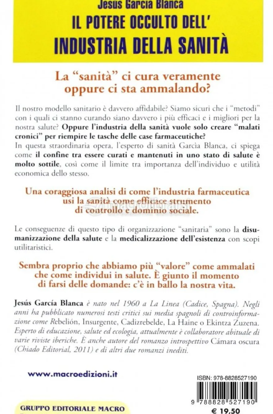 Il Potere Occulto dell'Industria della Sanità