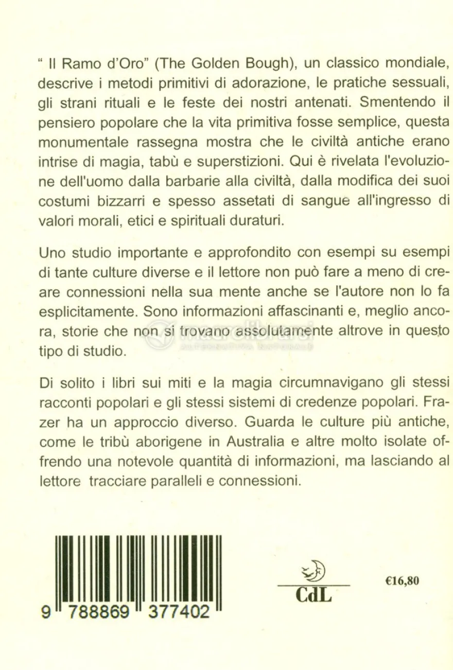 Il Ramo d'Oro - Vol. 1