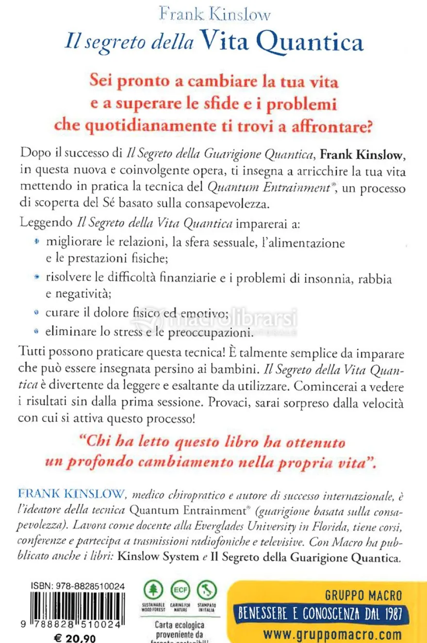 Il Segreto della Vita Quantica