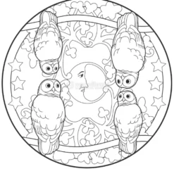 I Mandala degli Animali del Bosco