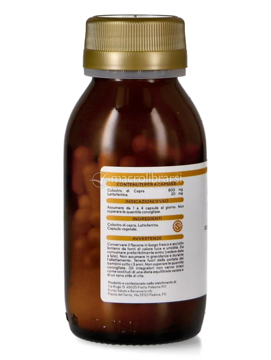 Immuno Col Fer - Integratore di Colostro di Capra e Lattoferina in Capsule
