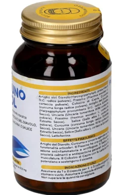 Immuno Dol - Integratore di Colostro di Capra, Artiglio del Diavolo, Frassino, Curcuma, Uncaria e Salice in Capsule