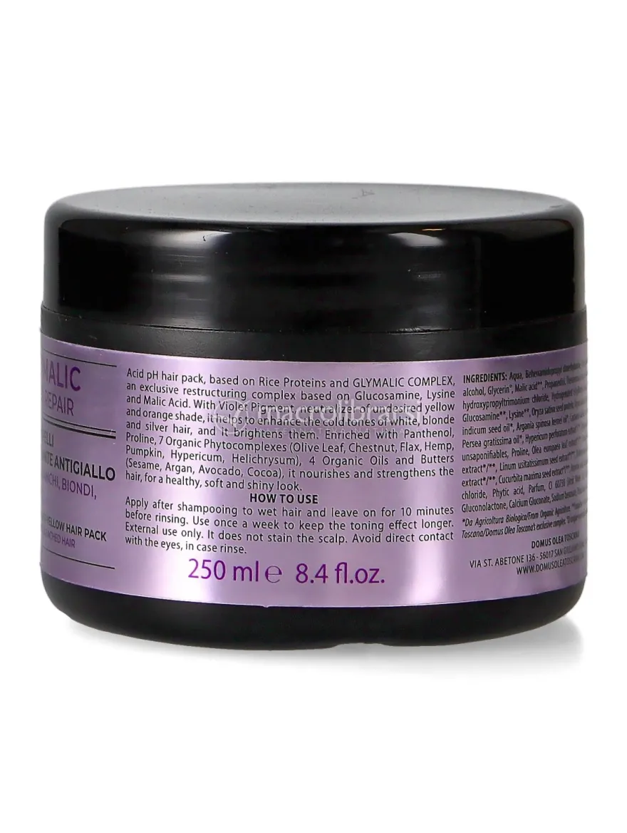 Impacco Capelli Ristrutturante Antigiallo