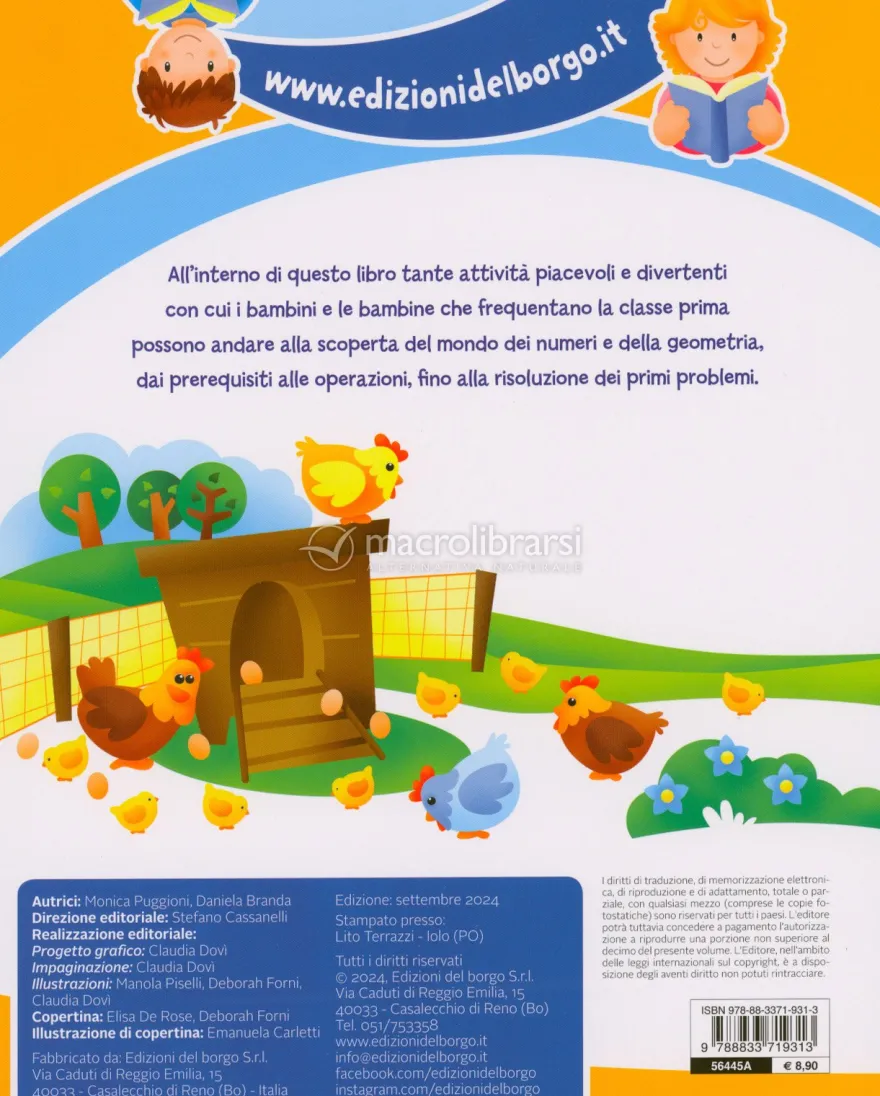 Imparo la Matematica in Prima