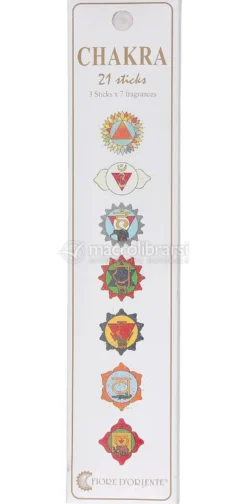 Incensi Chakra - 7 Fragranze