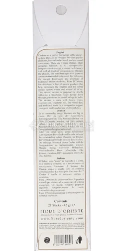 Incensi Chakra - 7 Fragranze