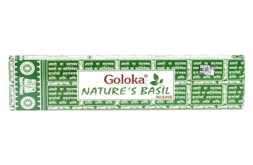 Incensi Goloka - Nature's Basil / Natura Basilico
