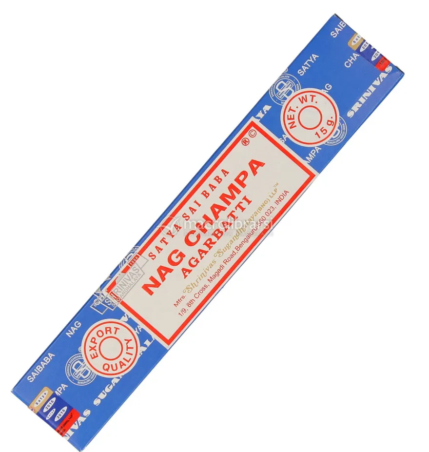 Incenso Nag Champa - Agarbatti - 15 g