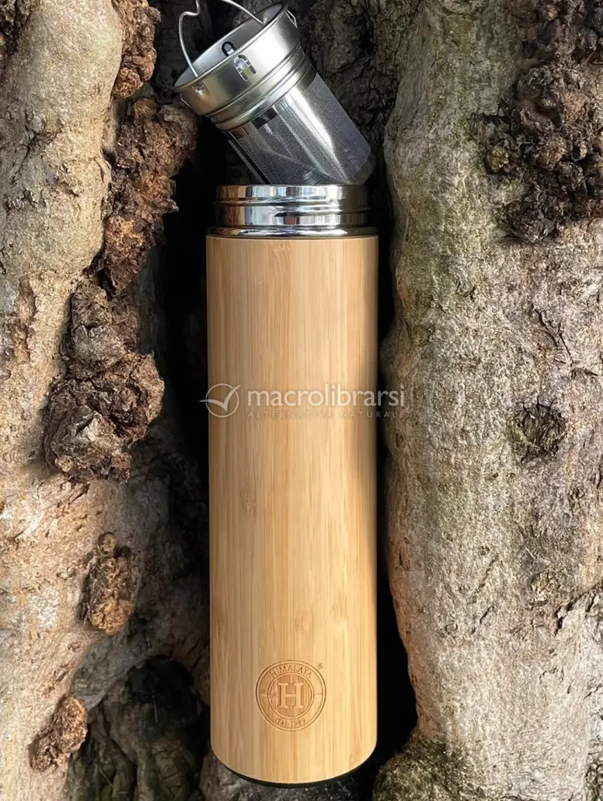Infusiera in Bamboo e Acciao inox