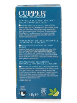 Infuso di Lime, Menta e Mate Biologico