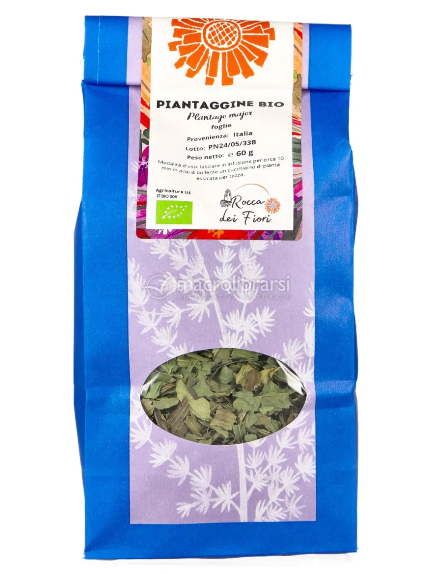 Infuso di Piantaggine Bio - Foglie