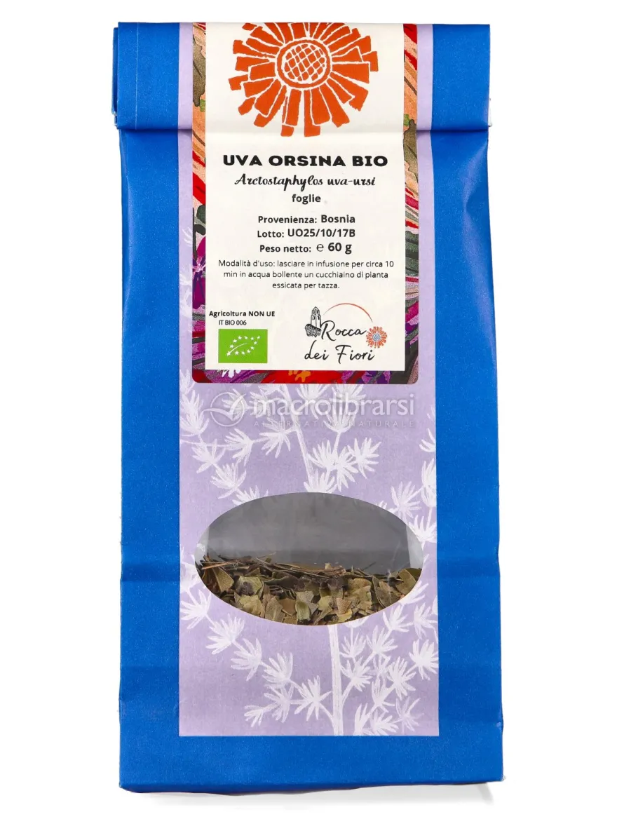 Infuso di Uva Orsina in Foglie bio
