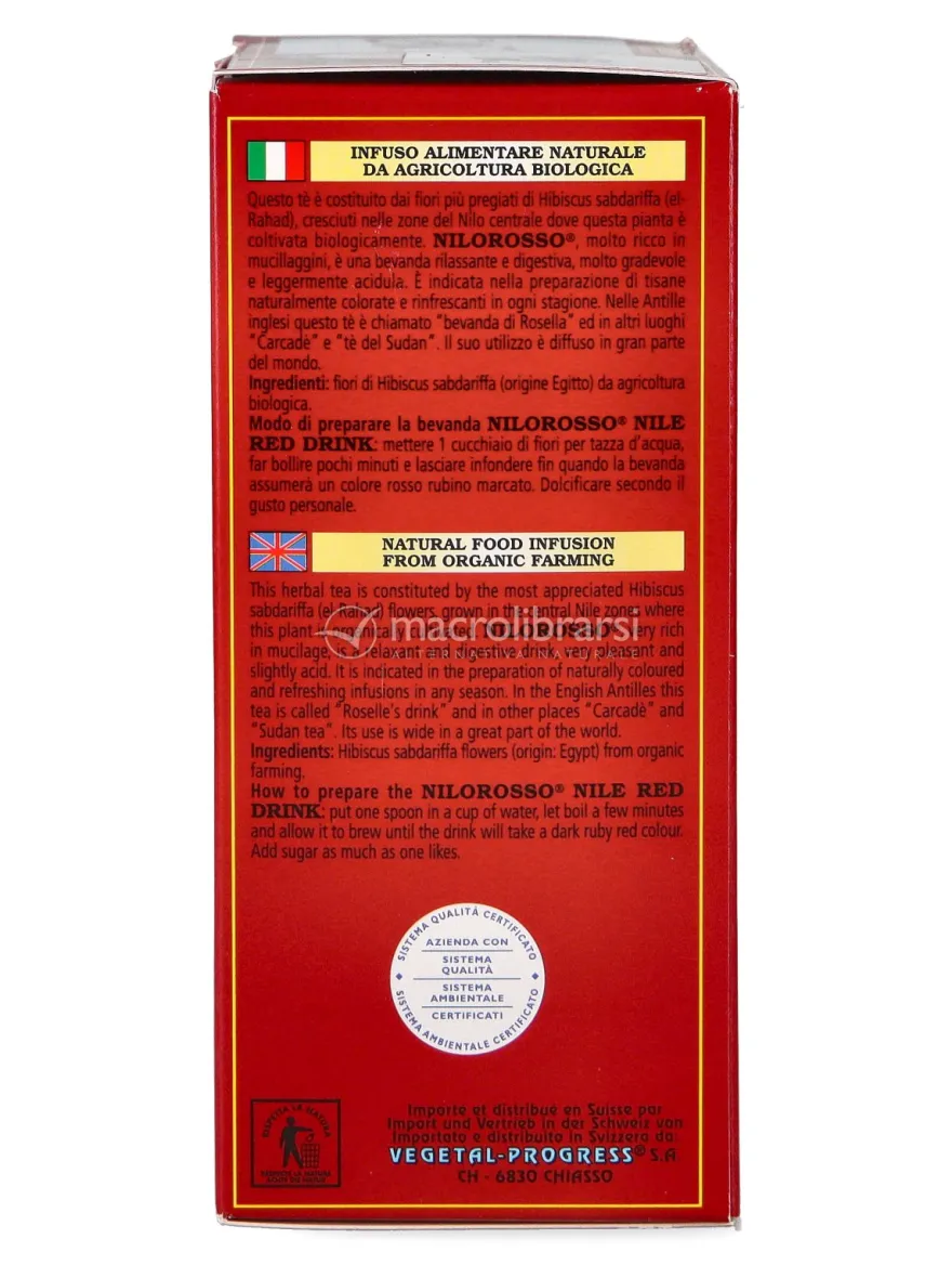 Infuso Nilorosso® - Tè Rosso del Nilo Bio