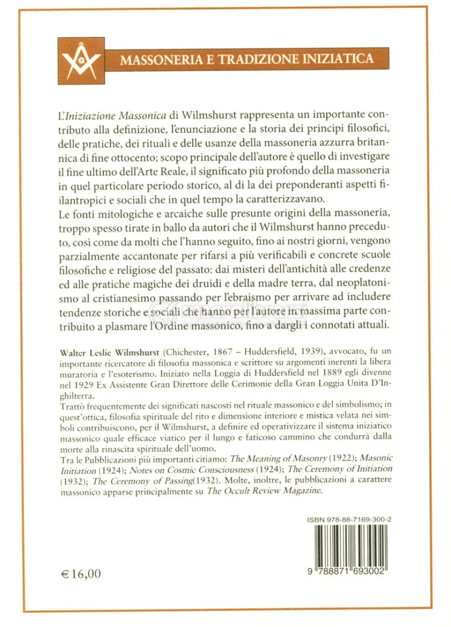Iniziazione Massonica