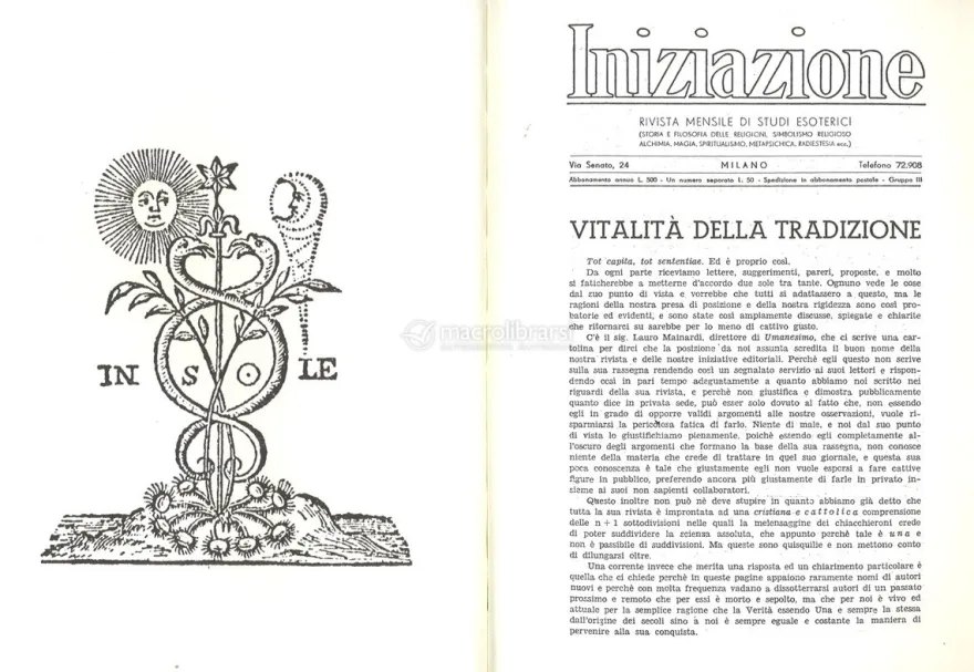 Iniziazione - Rivista di Studi Esoterici