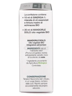 Integraflor - Sinergia 1: Miscela Ravintsara, Timo e Limone Bio + Olio di Mandorle Dolci Bio