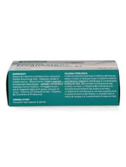 Integratore di Calcio, Magnesio, Vitamina B6 + Vitamina D3 in Capsule
