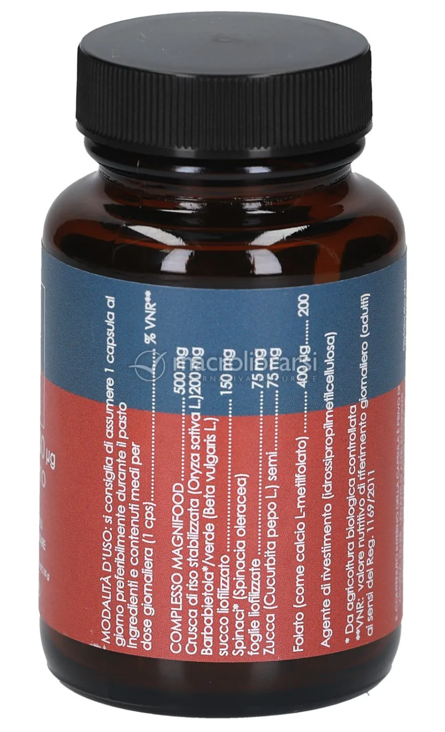 Integratore di Folato 400ug - Metilfolato Complex