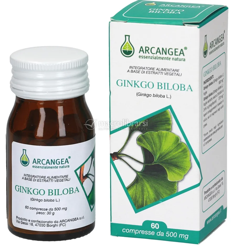 Integratore di Ginkgo Biloba in Compresse