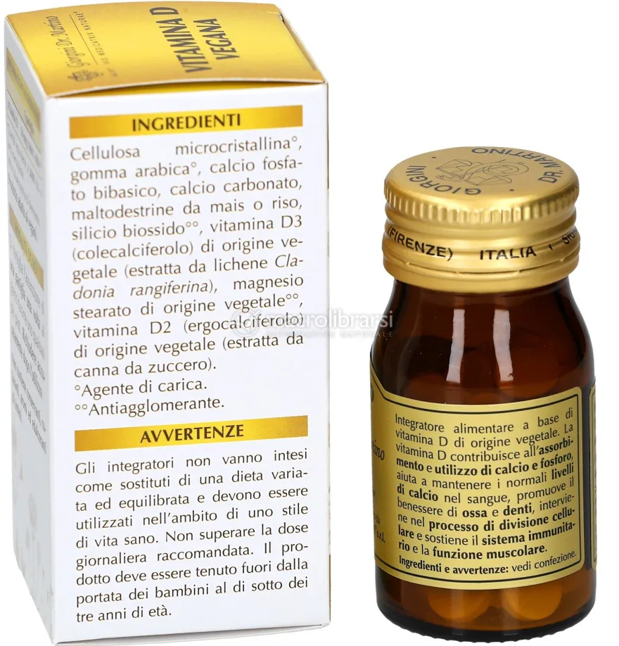 Integratore di Vitamina D Vegana