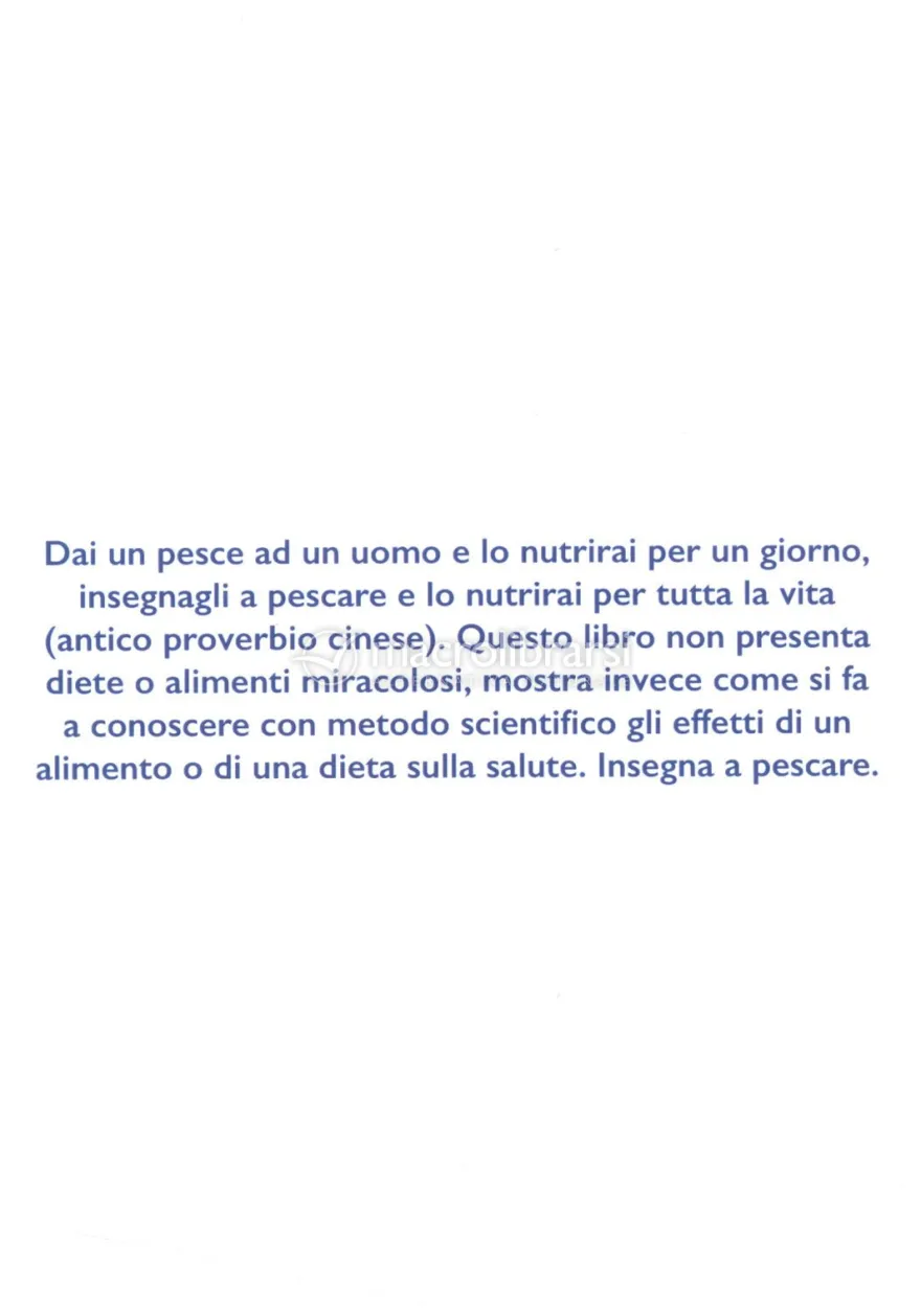 Introduzione alla Epidemiologia Nutrizionale